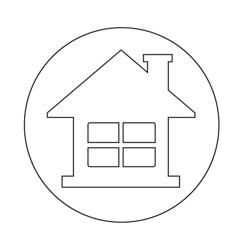 Home-Symbol vektor