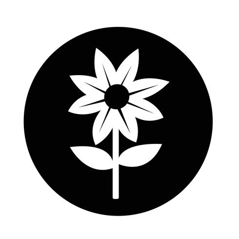 Blumen-Symbol vektor