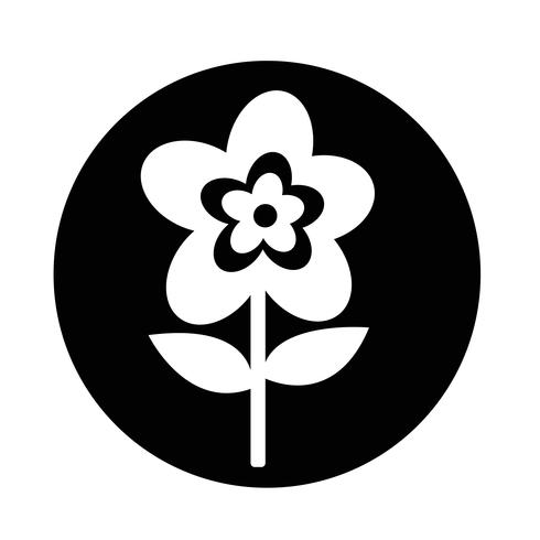 Blumen-Symbol vektor