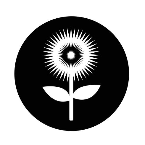 Blumen-Symbol vektor