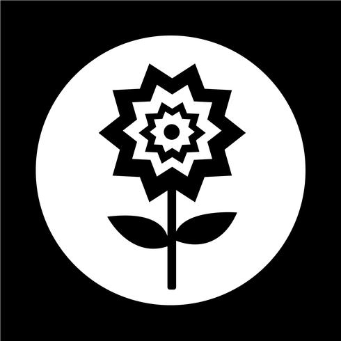 Blumen-Symbol vektor