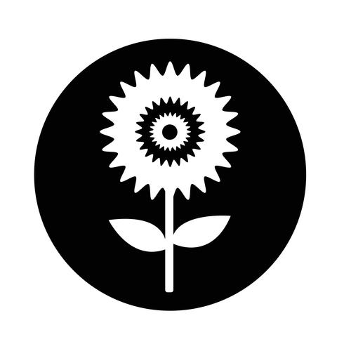 Blumen-Symbol vektor