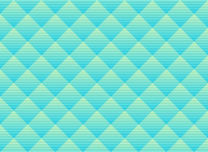 Abstrakt vektor grön och blå subtila gittermönster bakgrund. Modern stil vibrerande färg trellis. Upprepa geometrisk rutnät.