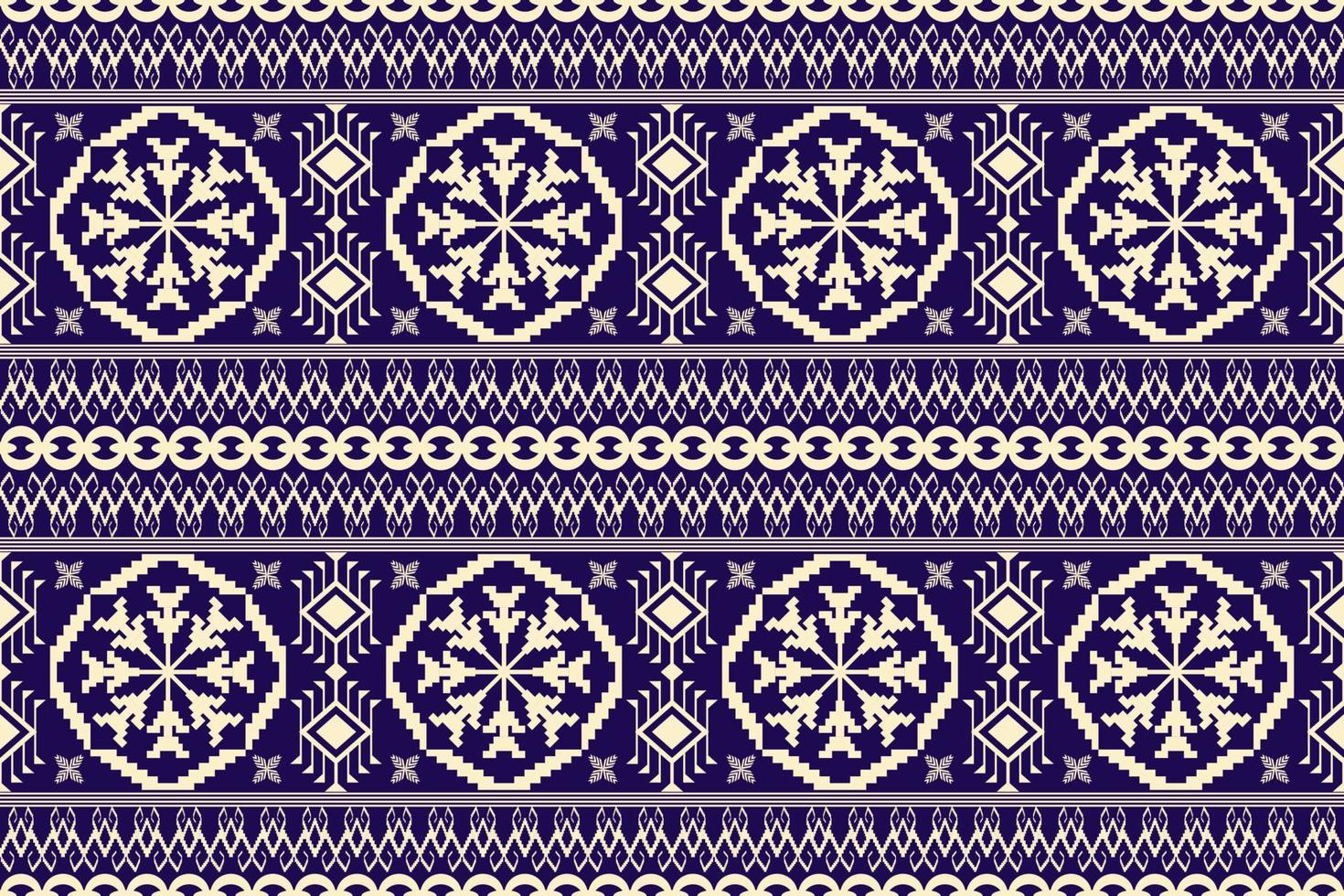 geometrische ethnische orientalische traditionelle pattern.figur stammesstickerei style.design für tapete, kleidung, verpackung, stoff, vektorillustration vektor