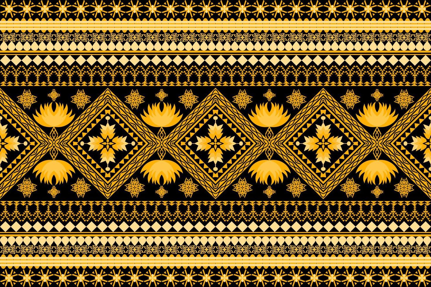 geometrische ethnische orientalische traditionelle pattern.figur stammesstickerei style.design für tapete, kleidung, verpackung, stoff, vektorillustration vektor