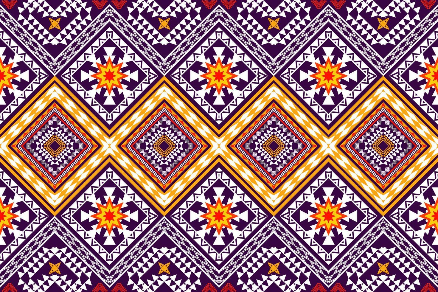 geometrische ethnische orientalische traditionelle pattern.figur stammesstickerei style.design für tapete, kleidung, verpackung, stoff, vektorillustration vektor