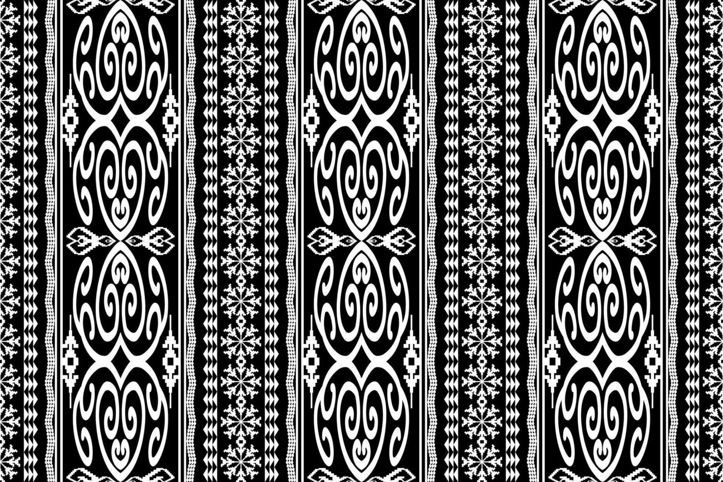 geometrische ethnische orientalische traditionelle pattern.figur stammesstickerei style.design für tapete, kleidung, verpackung, stoff, vektorillustration vektor