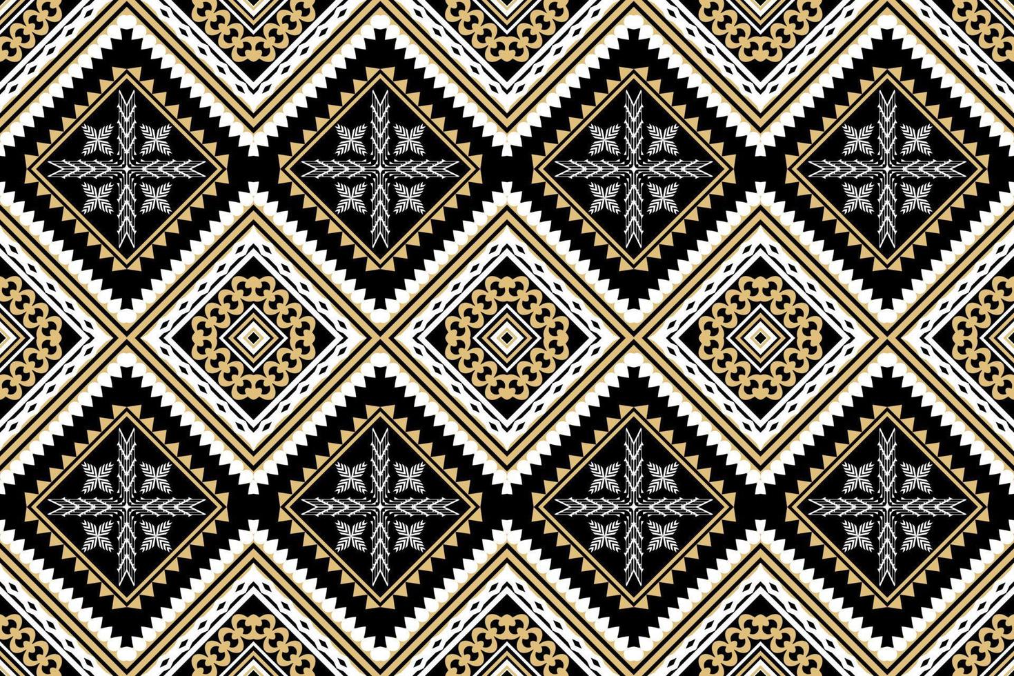 geometrische ethnische orientalische traditionelle pattern.figur stammesstickerei style.design für tapete, kleidung, verpackung, stoff, vektorillustration vektor