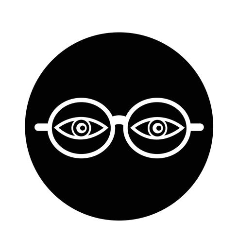 Brillen-Symbol vektor