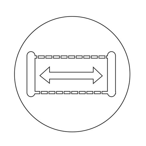 Breitensymbol vektor