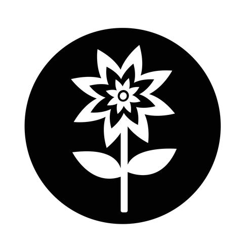 Blumen-Symbol vektor