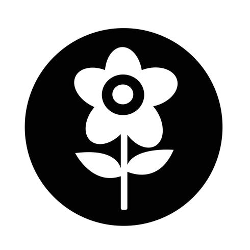 Blumen-Symbol vektor