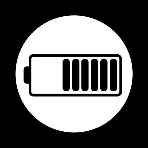 Batteriesymbol Symbol vektor