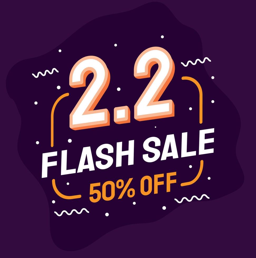 flash försäljning rabatt banner marknadsföring mall. 2.2 säljfrämjande åtgärder vektor