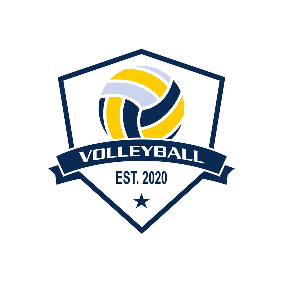 volleyboll vektor, sport logotyp vektor