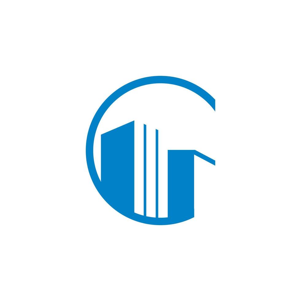 städtisches logo, immobilienlogovektor vektor