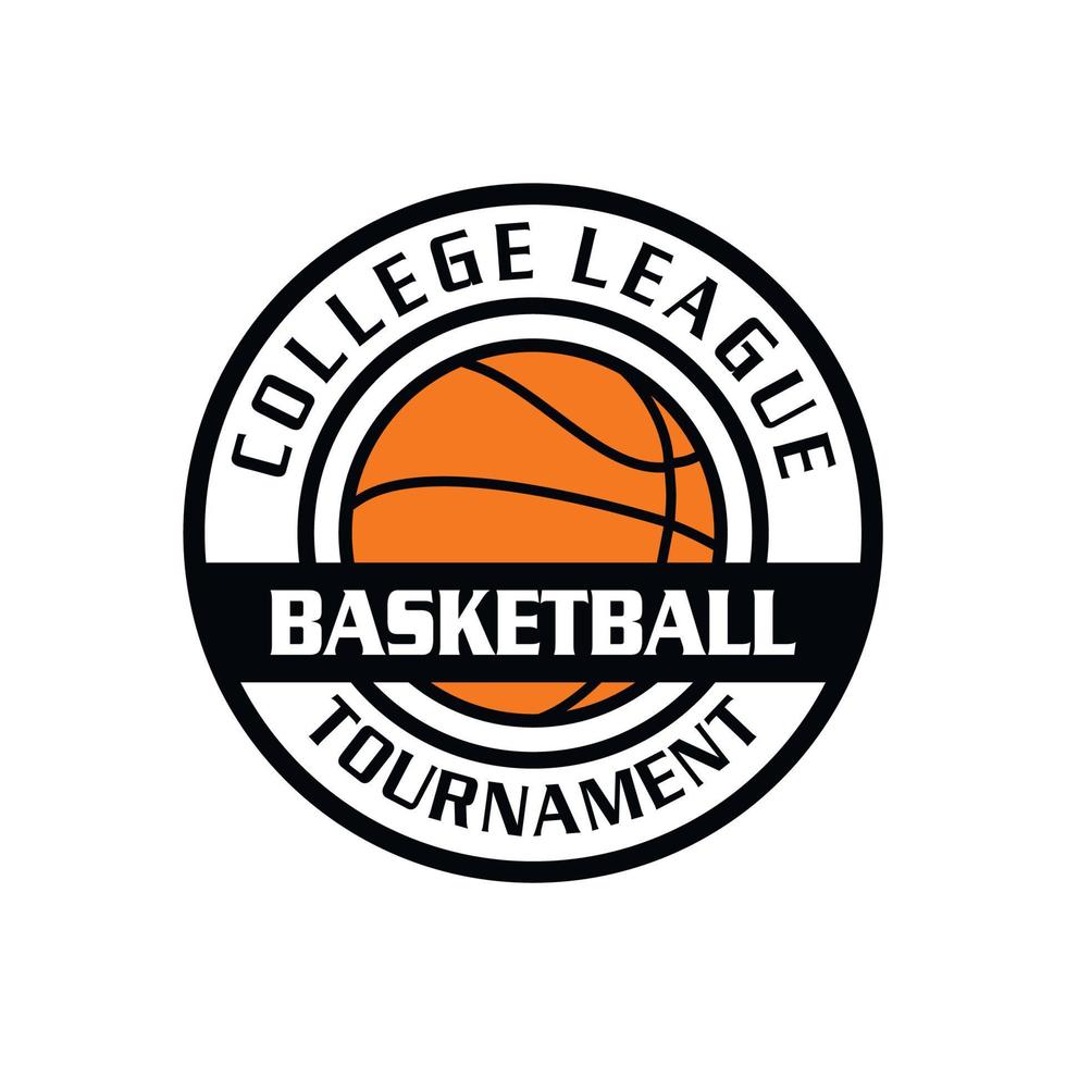 Basketball-Logo, Sport-Logo-Vektor vektor