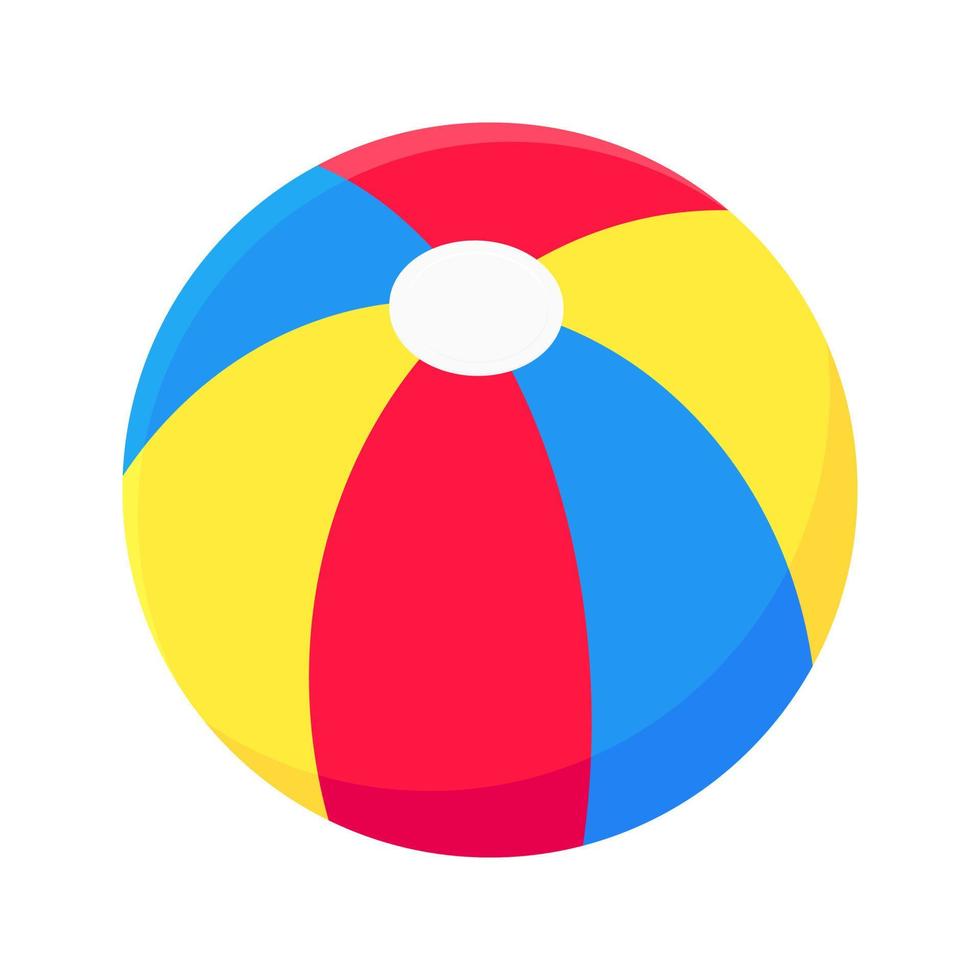 Prellen Wasserball flachen Stil Design Vektor Illustration Symbol Zeichen