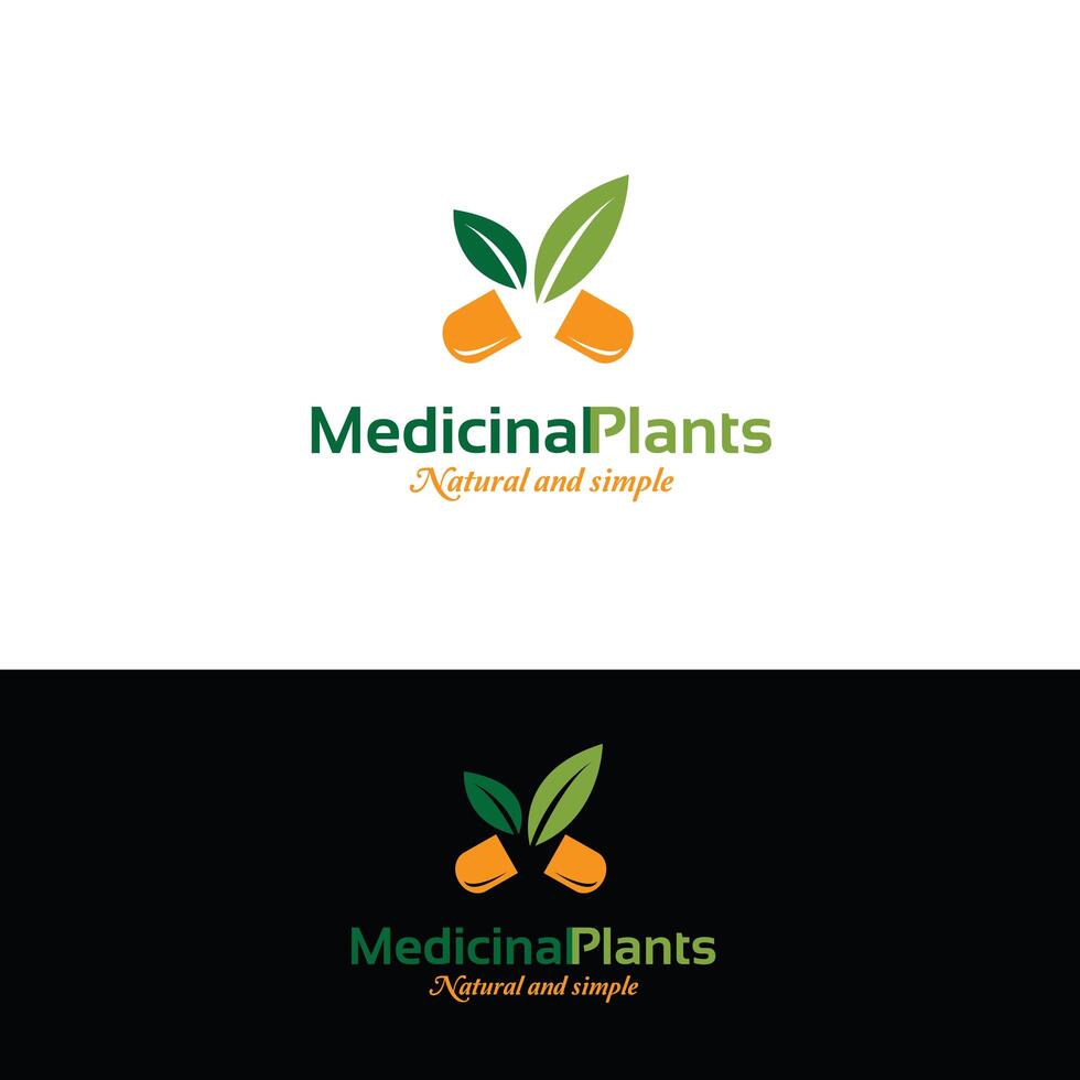 Medicinsk logotyp design. Pill logo vektor