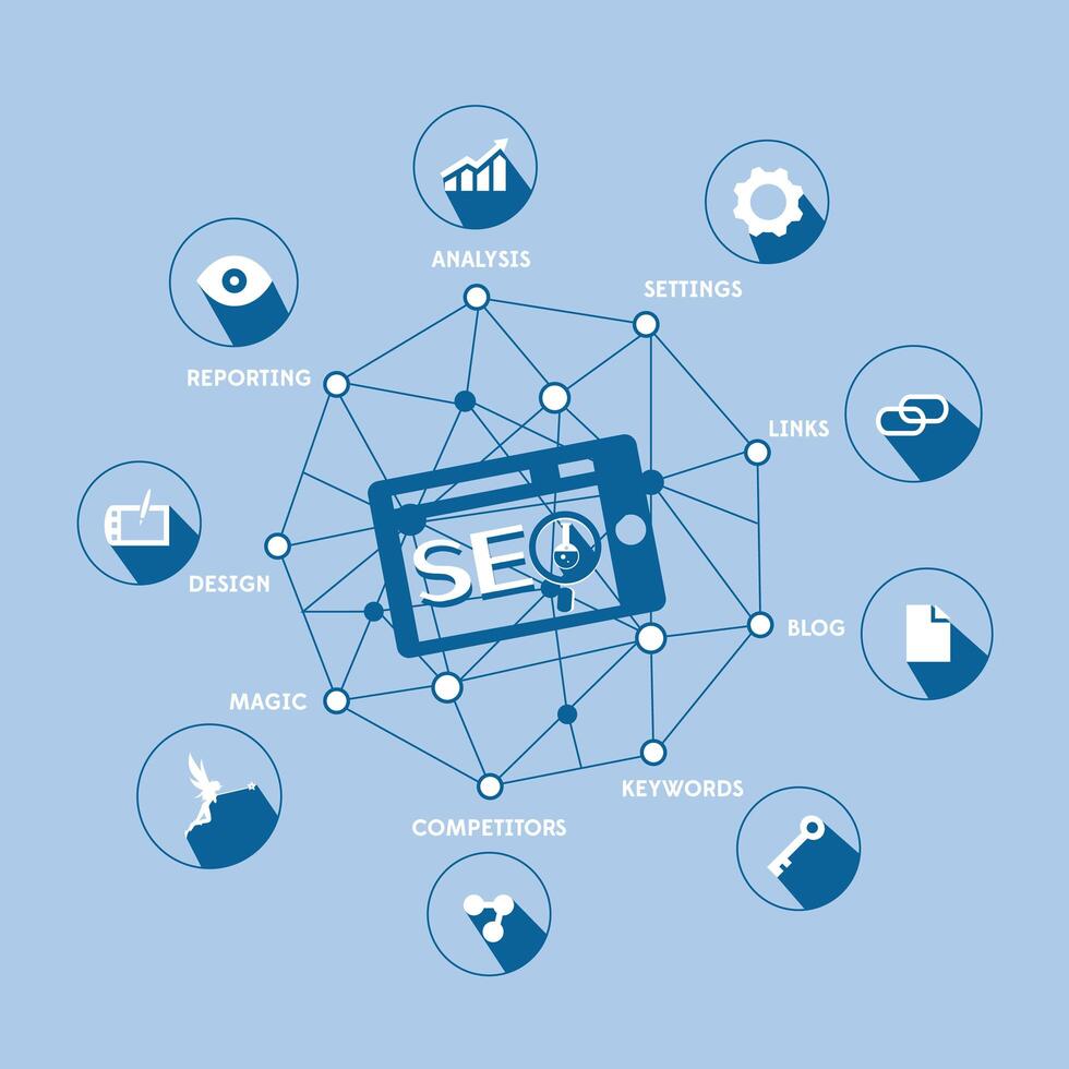 Linie Entwurfsvorlage für Analyse-Website-Banner. Vector Illustrationskonzept für Unternehmensanalyse, Marktforschung, Datenanalyse.