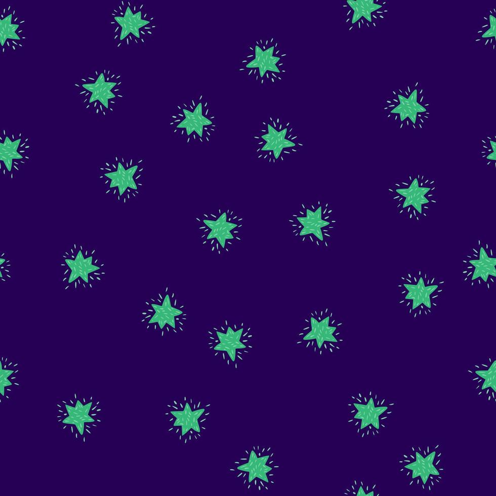 Sterne Musterdesign. süßer festlicher hintergrund. vektor