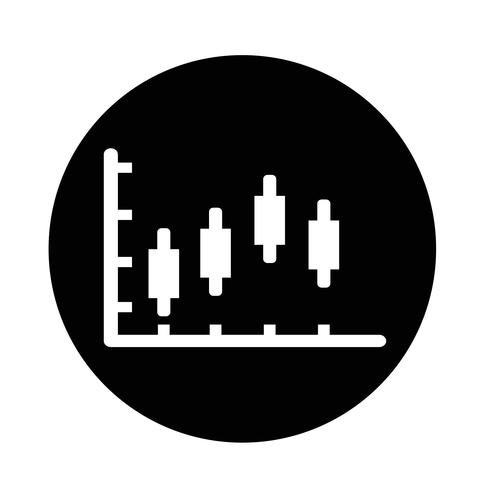 Diagramm Graph-Symbol vektor