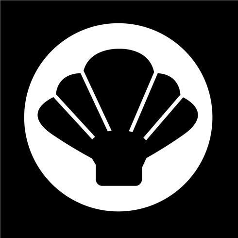 Shell-Symbol vektor