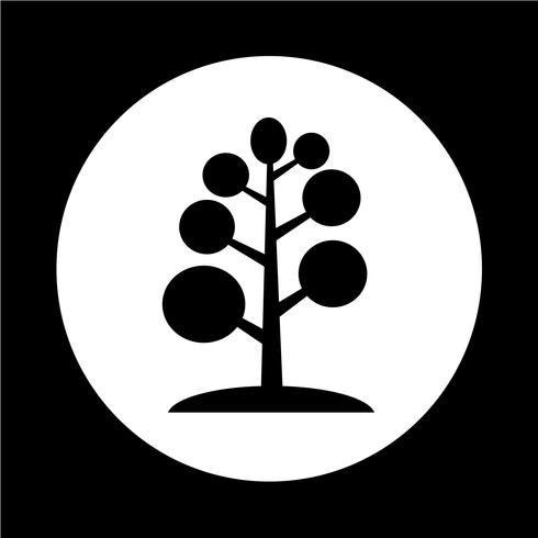 Baum-Symbol vektor