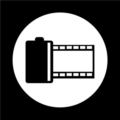 Symbol für Filmband vektor