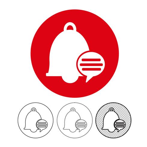 bell icon vector