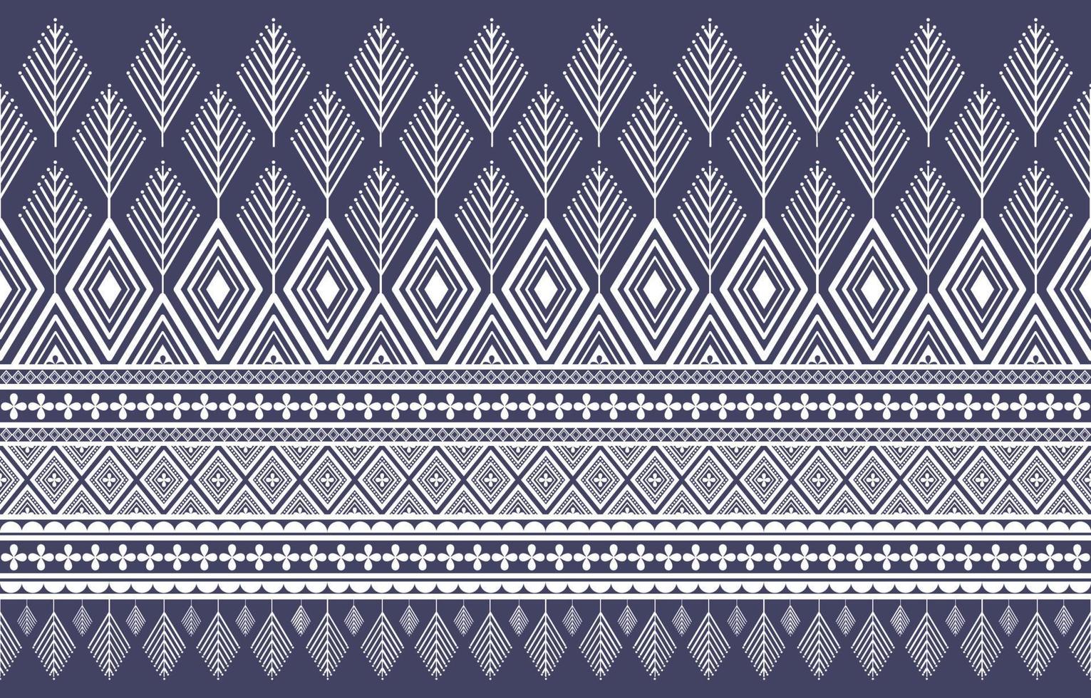 abstraktes ethnisches geometrisches Musterdesign für Hintergrund oder Tapete. vektor