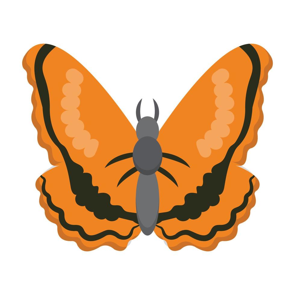 Schmetterlingsvektorsymbol, das leicht geändert oder bearbeitet werden kann 9 vektor