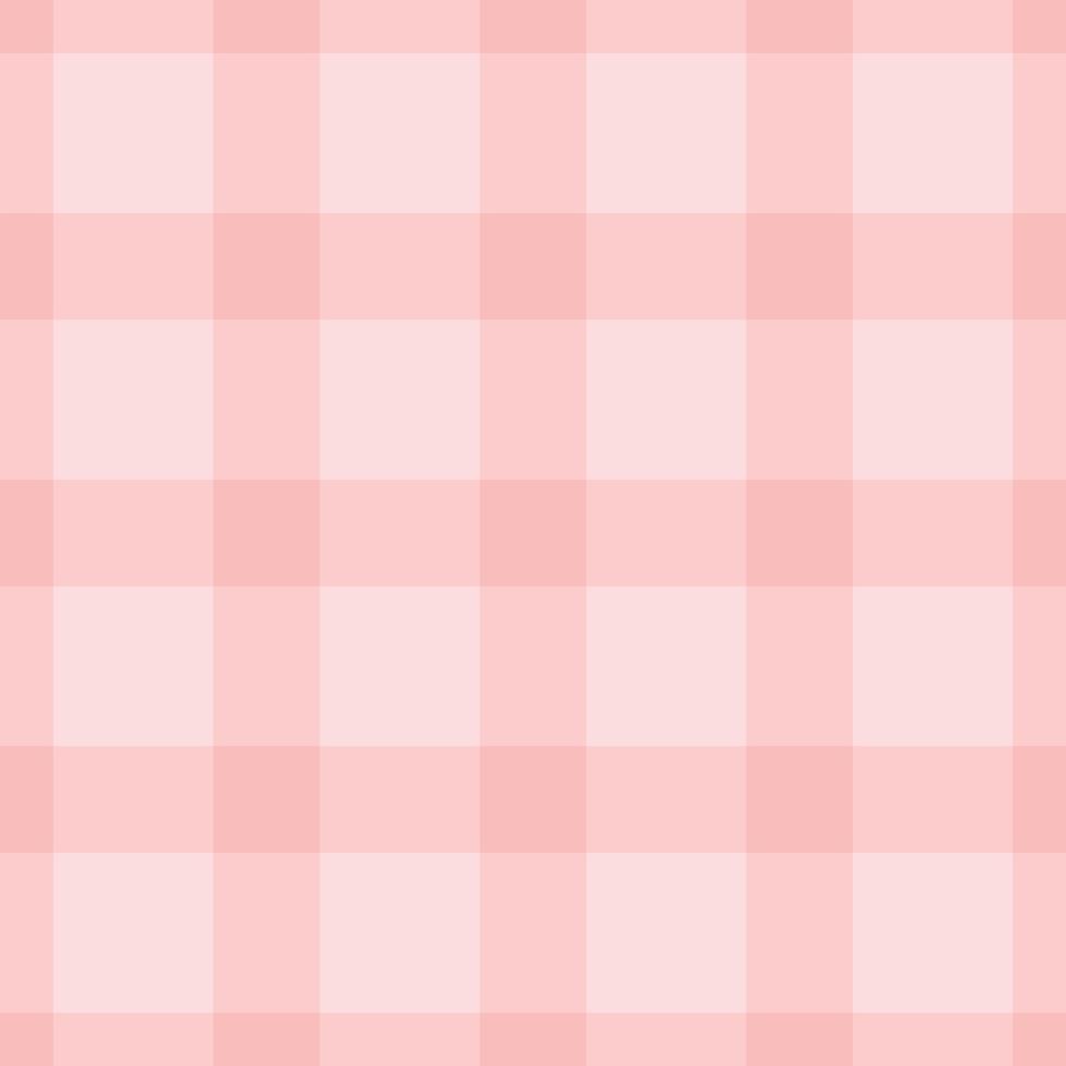 rosa sömlösa mönster tyg grafiska enkla fyrkantiga tartanmönster vektor