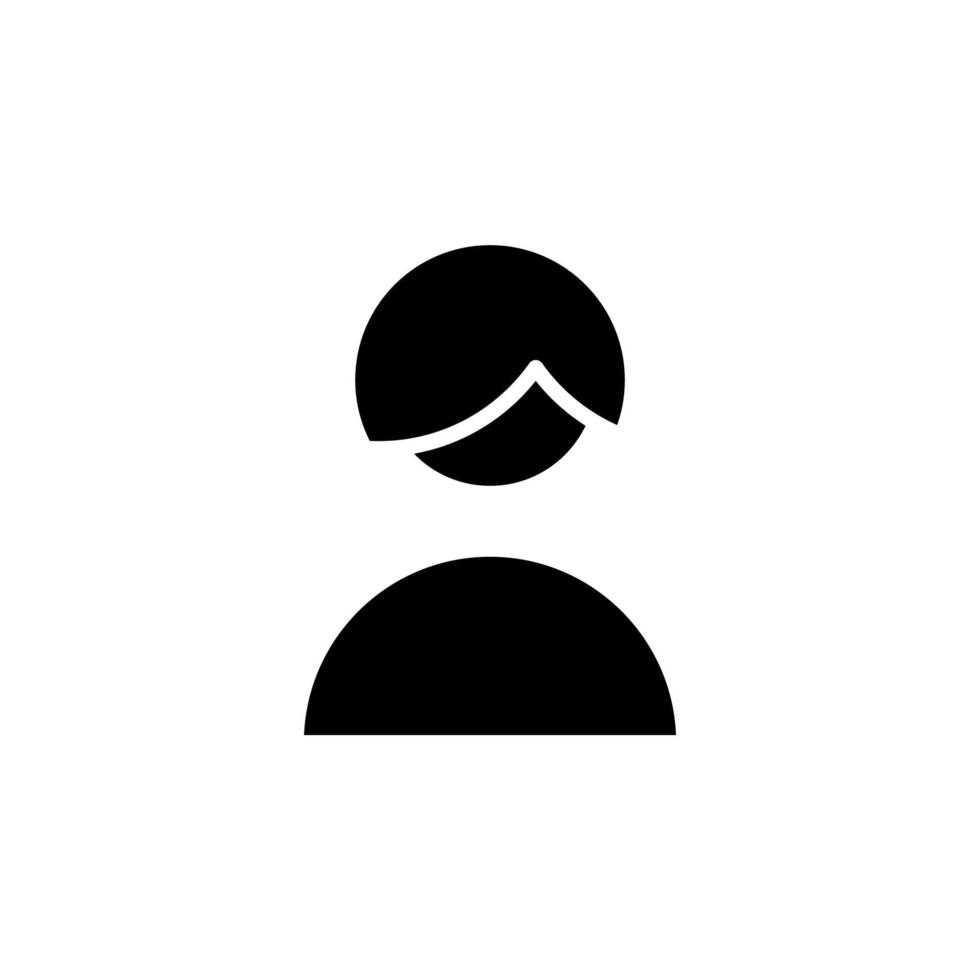 Geschlecht, Zeichen, männlich, weiblich, gerade solide Symbolvektorillustration Logo-Vorlage. für viele Zwecke geeignet. vektor