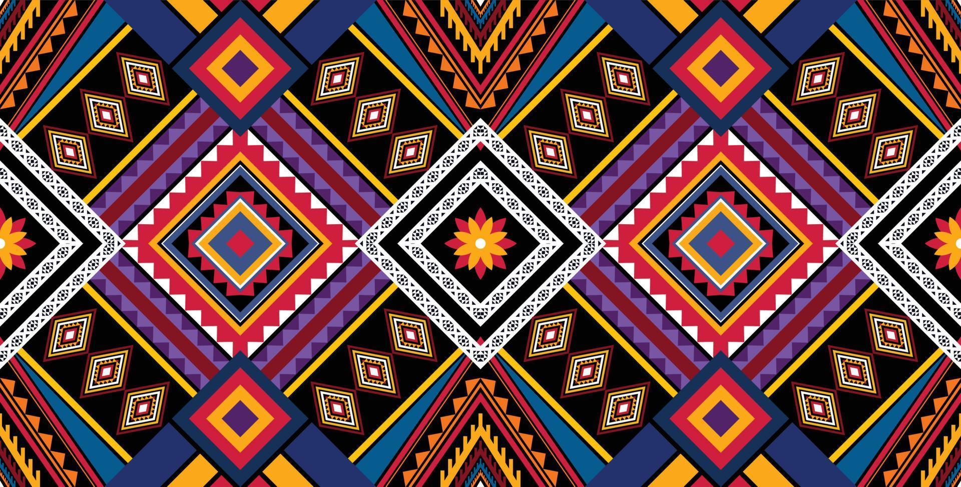 etnisk mönsterdesign för kläder vektor