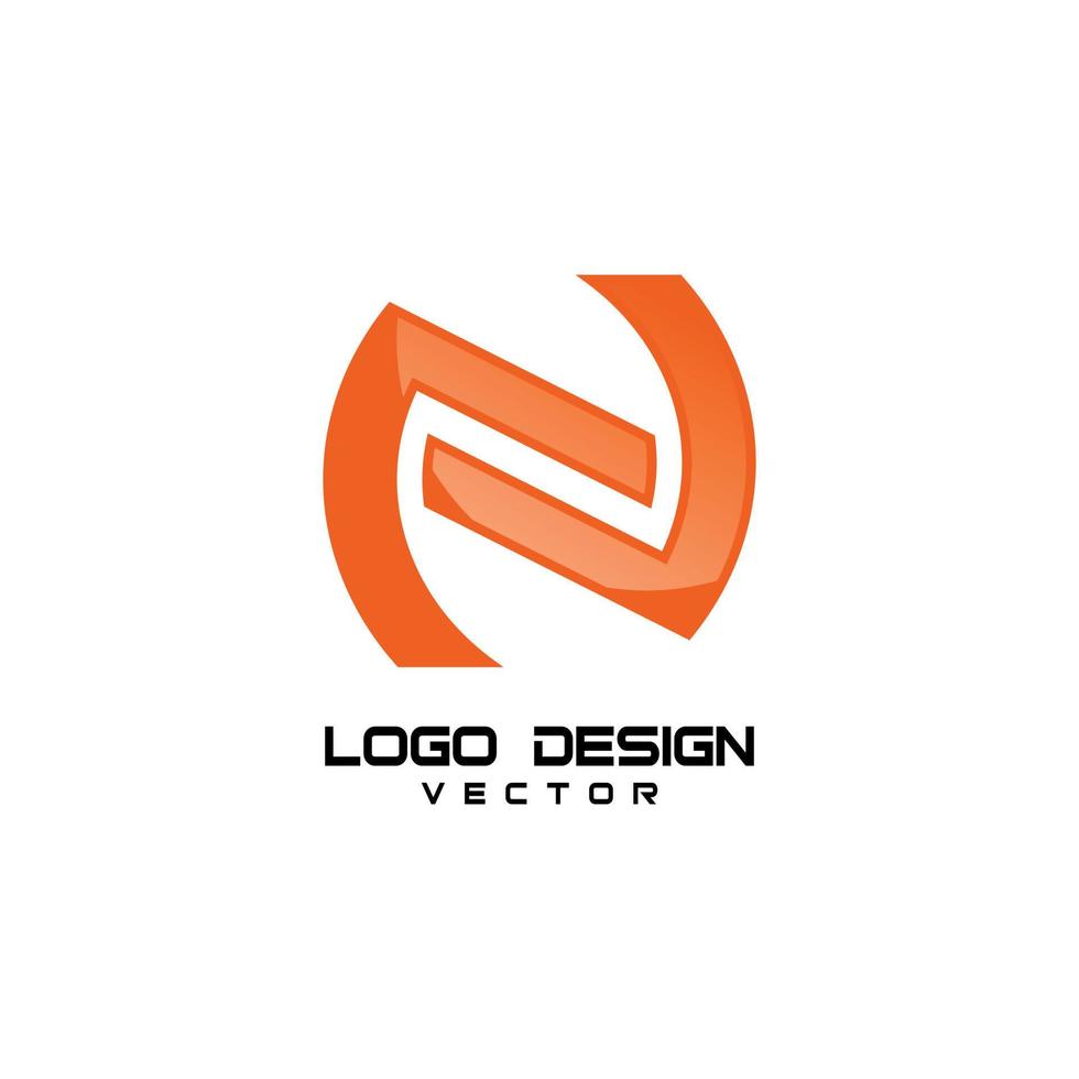 n symbol logotyp vektor