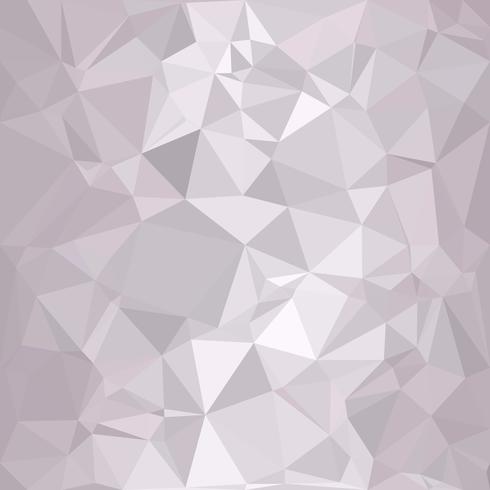 Gray White Polygonal Background, kreative Design-Schablonen vektor