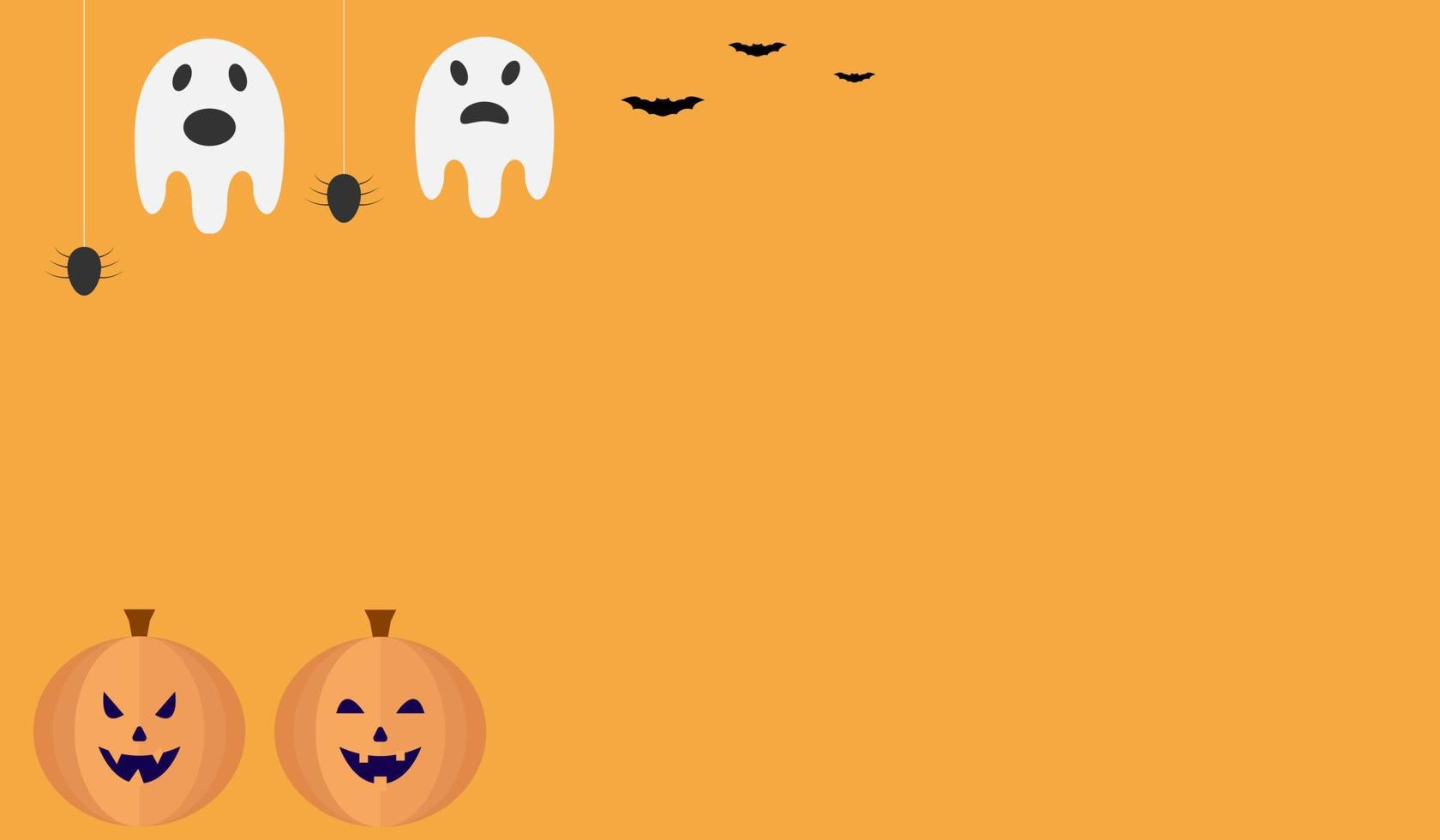 illustration vektor design av halloween bakgrund