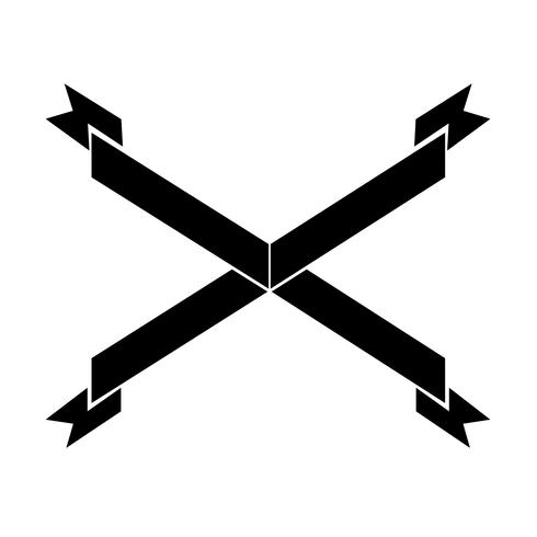 Zeichen der Multifunktionsleisten-Symbol vektor
