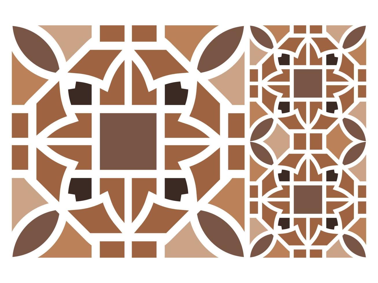 nahtlose Muster moderne geometrische bunte Design-Fliese kostenlos vektor