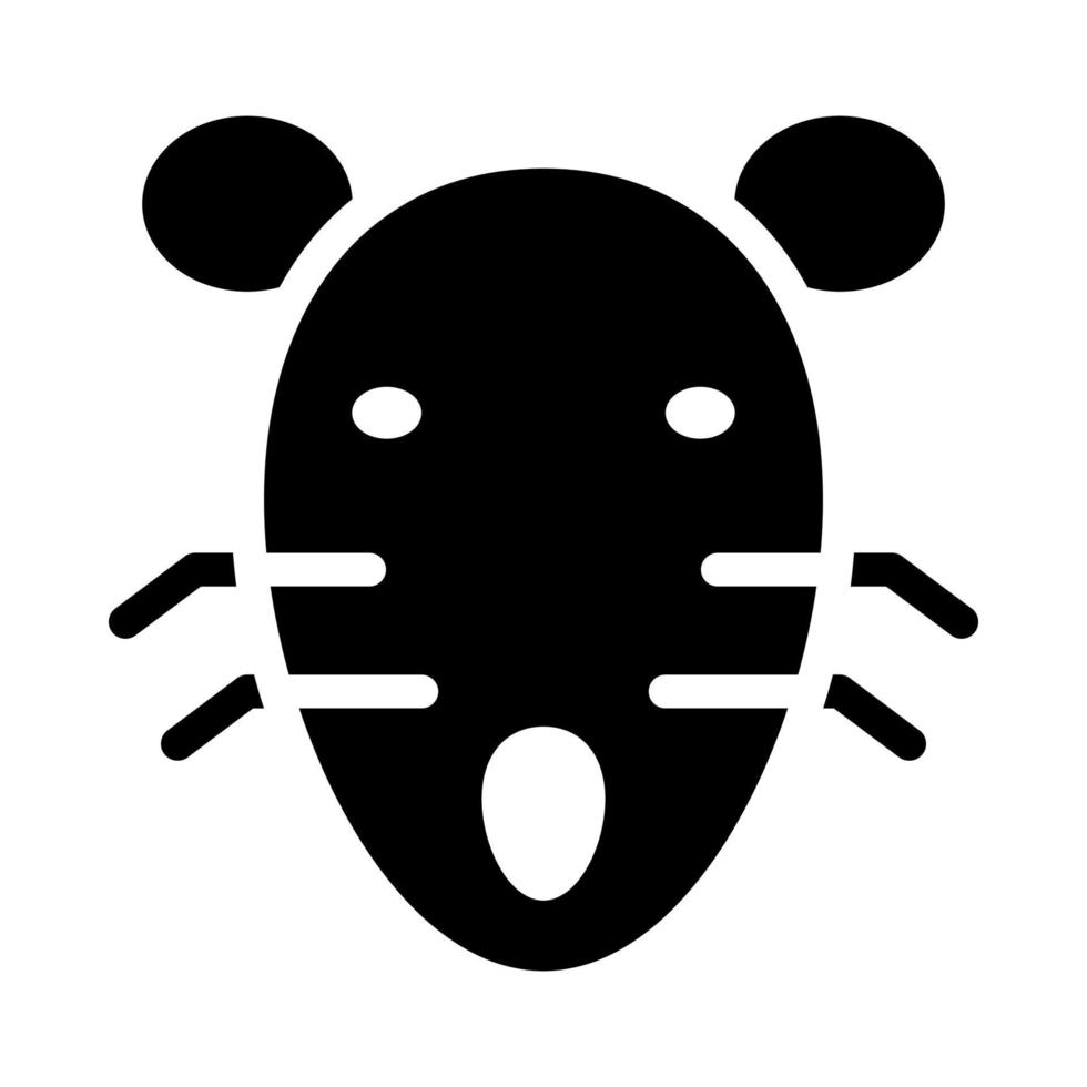 Maus-Glyphe-Symbol vektor