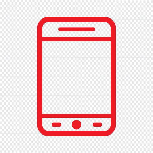 Smartphone-Symbol Vektor-Illustration vektor