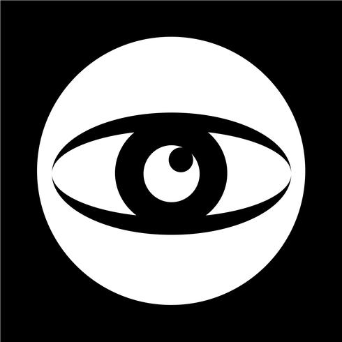 Zeichen der Augensymbol vektor