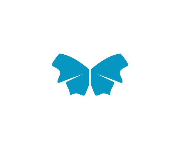 Schmetterling konzeptionelle einfache, bunte Symbol. Logo. Vektor-illustration vektor