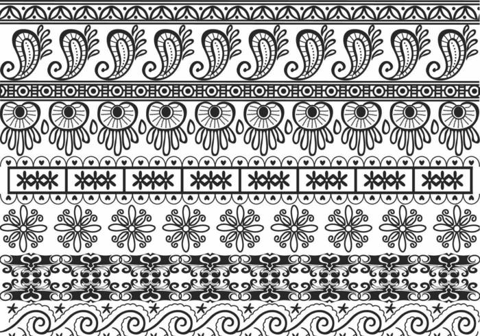 Ornamentale Border Vector Pack