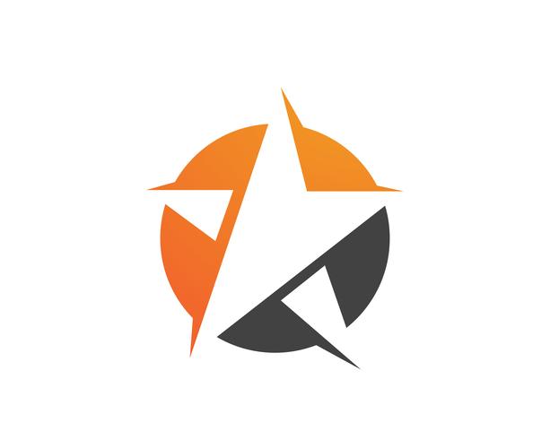Star Falcon Logo Mall vektor ikoner app