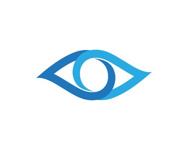 Ögonvårdslogotyp och symbolmall vektorikoner app vektor