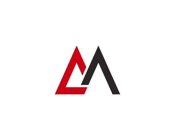 M Brief Logo Business Template Vektor Icon,