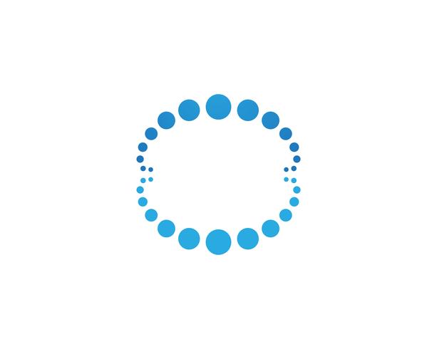 Wirbel Kreis Logo und Symbole Vorlage Symbole App .. vektor