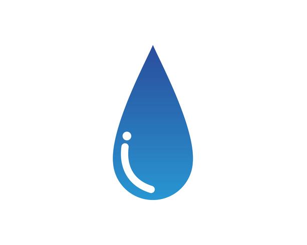 Vatten natur logotyp och symboler mall ikoner app vektor